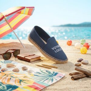 Espadrille personnalisée à votre logo